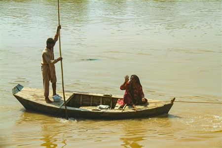 boat in the river