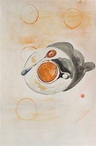 warm painting of a tea cup