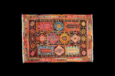 Bright and colorful rug