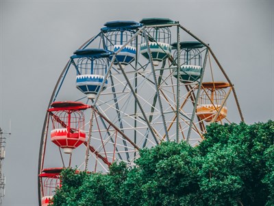 Ferris wheel in peshawar