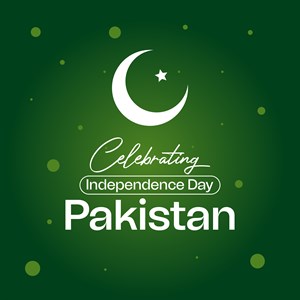 Celebrating Independence Day Pakistan Social Media Post Design