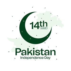 14th August, Pakistan Independence Day Social Media Post Design
