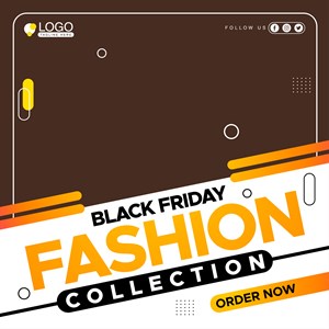 Black Friday Fashion Collection Template Design