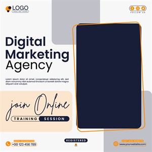 Digital Marketing Agency Social Media Business Post Template
