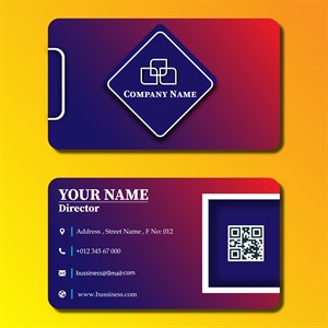 Business Card Premium Design Illustration