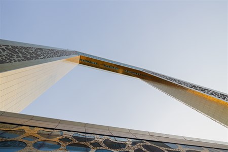 Golden Dubai Frame Museum