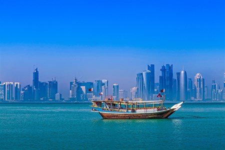 Qatar Sea city view