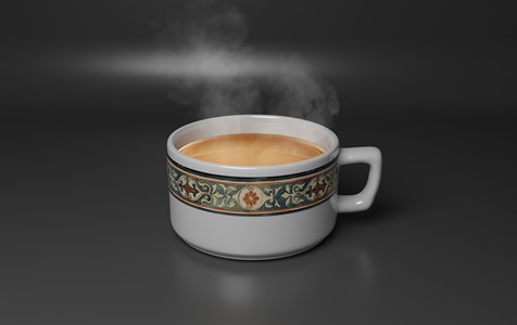 Pakistani Tea Cup - with smoke