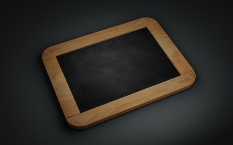 3d wooden slate