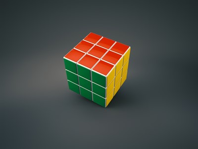 rubik's cube 3d