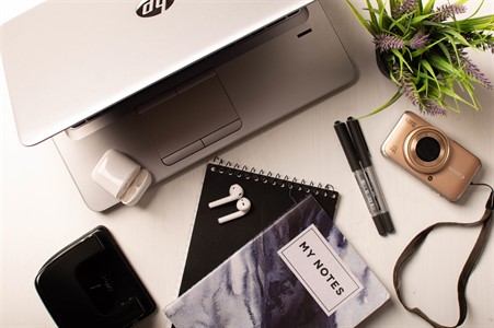 Flat lay images of desktop ,business, and work place 